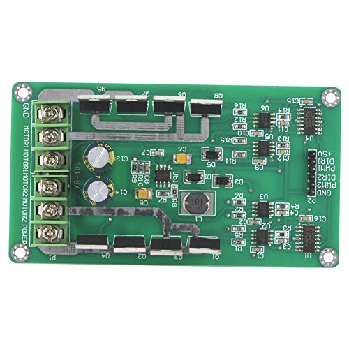 Motortreibermodul - DC IRF3205 MOSFET 3-36 V 10 A Spitzenwert 30 A Dual-Motortreibermodul-Platine H-Brücken-Treiberchip von Samfox
