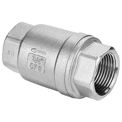 Rückschlagventil, Samfox Edelstahl 3/4"innengewinde-rückschlagventil Mit Innengewinde, Vertikales Ventil Wog 1000 Rückschlagventil, Samfox Edelstahl 3/4"innengewinde-rückschlagventil Mit Innengewinde, Vertikales Ventil Wog 1000 von Samfox