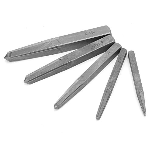 Samdox Stripped Screw Remover Extractor Defekter, beschädigter Bolzen Easy Out Removal Tool Square Typ 5St Samdox Stripped Screw Remover Extractor Defekter, beschädigter Bolzen Easy Out Removal Tool Square Typ 5St von Samfox