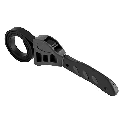 Samfox Bandschlüssel - 500mm Verstellbarer Gummibügel-Spanner mit Stabilem Griff löst Auto-Reparatur-Werkzeug Anziehen von Samfox
