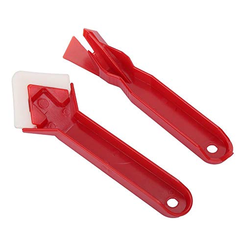 Samfox Caulking Tool Kit Fugendichtmittel, Entferner Schaufel Glaszement Dichtungsschaber 2PCS von Samfox