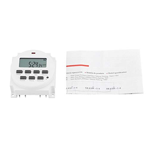 Samfox Elektrischer Timer – 12 V, digital, programmierbar, langlebig, Smart Control Schalter, Timer von Samfox