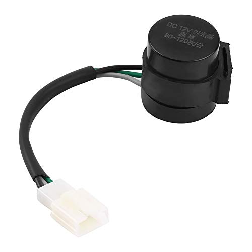 Samfox Motorrad 3 Pin Blinkerrelais Blinker Blinkrelais für GY6 50-250cc Motorräder Roller Moped ATV von Samfox