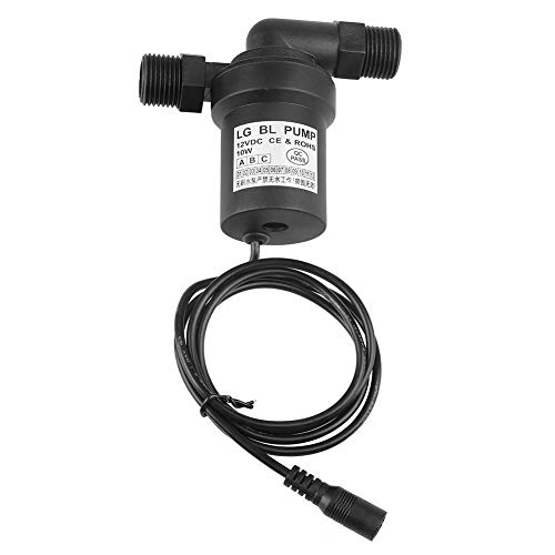Samfox Wasserpumpe - DC 12V 10W Brushless Solar-Hochtemperatur-Wasserpumpe für Umpumpen von Samfox