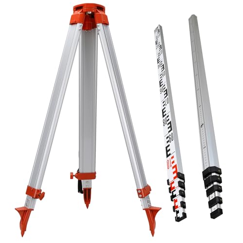 Samger 1.65M Aluminium Stativ 5M Staff Kit für Auto Laser Level Baumessen Samger 1.65M Aluminium Stativ 5M Staff Kit für Auto Laser Level Baumessen von Samger Samger