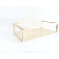 Holz Vitrinenkasten Glas Oder Acryl Schmuck + Sammlerstücke von SamichiDesign