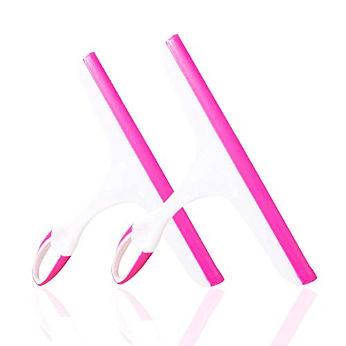 Fensterabzieher Gummi Glas Wischblätter Schaber Reiniger Home Tools Pink von Samine