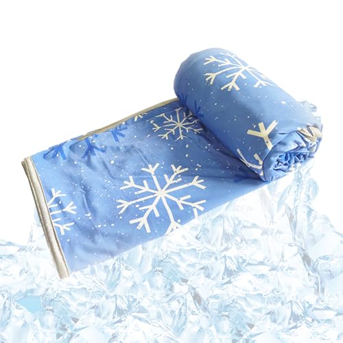 Kühldecke 200 x 150cm, Gemütlich Selbstkühlende Sommerdecke mit Japanische Arc-Chill 3.0 Q-Max 0.4 Kühlfasern, Kühl Atmungsaktiv Feuchtigkeitsableitend Geeignet für Kinder Sofa Camping Reisedecke Kühldecke 200 x 150cm, Gemütlich Selbstkühlende Sommerdecke mit Japanische Arc-Chill 3.0 Q-Max 0.4 Kühlfasern, Kühl Atmungsaktiv Feuchtigkeitsableitend Geeignet für Kinder Sofa Camping Reisedecke von Samlonge