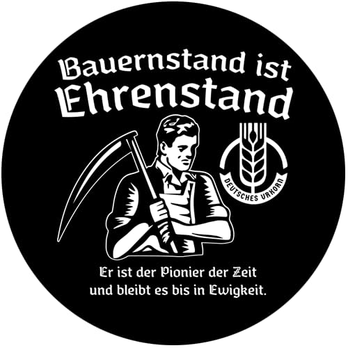 Bauernstand ist Ehrenstand Bauer Landwirt Aufkleber 24 cm von Sammys Shirt Store