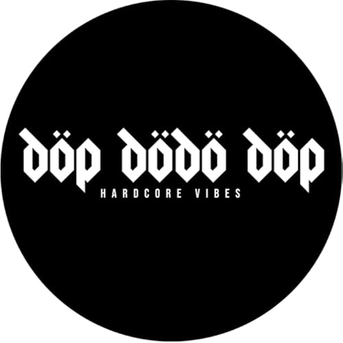döp dödö döp Hardcore Vibes Automagnet 10 cm von Sammys Shirt Store