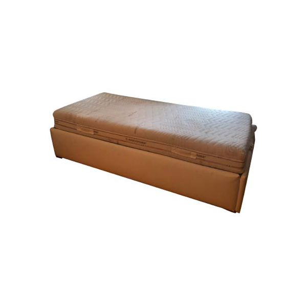Bett Enjoy Twice Boxspring aus Kunstleder, Samoa von Samoa