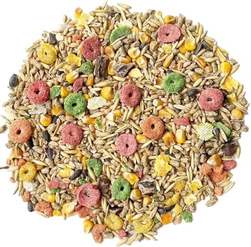Samore | 10 kg Nagerfutter für Zwergkaninchen, Meerschweinchen, Hamster und Kaninchen | Kleintierfutter | Nährstoffreiches, ausgewogenes Hauptfutter | Artgerechter und natürlicher Energiespender von Samore