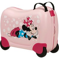 Samsonite Kinderkoffer "Dream2Go Ride-on Trolley, Disney Minnie Glitter", 4 Rollen, zum sitzen und ziehen von Samsonite