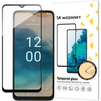 Full Glue Tempered Glass Gehärtetes Glas kompatibel mit Nokia G22 9H Vollbildabdeckung mit schwarzem Rahmen von Samsung