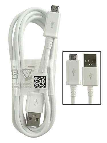 Original Samsung Micro-USB-Lade- und Synchronisationskabel für Samsung Galaxy J3 (2017), J5 (2017), J7 (2017) und kompatibel mit allen anderen Samsung Micro-USB-Geräten (nur weißes Micro-USB-Kabel). von Samsung