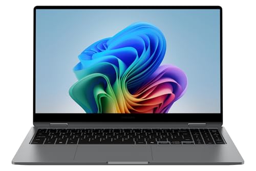Samsung Book5 360 512GB Grau Windows Notebook 15.6" OLED Touchdisplay 16GB RAM von Samsung