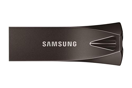 SAMSUNG MUF-32BE4/EU BAR Plus 64 GB Typ-A USB 3.1 Flash Drive,Titan Gray von Samsung