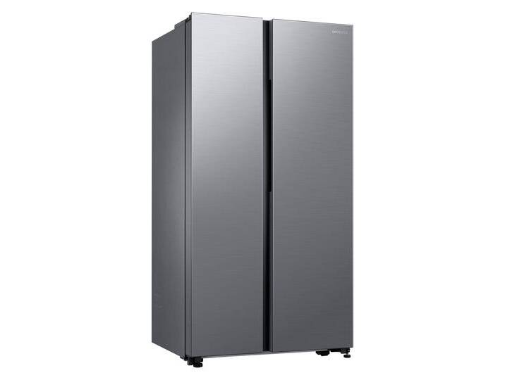 SAMSUNG Side-by-Side RS62DG5003S9 , E (A-G), silber (edelstahl look), ohne Wasser-/Eisspender, Kühlschränke von Samsung