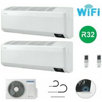 SAMSUNG WIND-FREE Elite Multi NEU 2020 2x3,5kW Klimaanlage WIFi R32 Aggregat 5,0 von Samsung