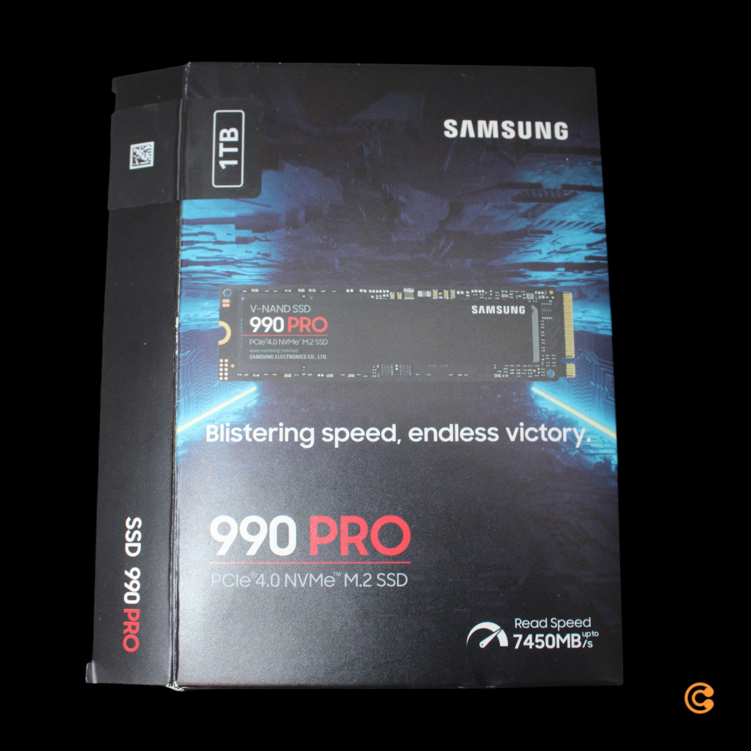Samsung 990 Pro 1 Tb Interne M.2 Pc Ie Nv Me Ssd 2280 Pc Ie Nv Me 4.0 X4 Retail Mz V B-Ware von Samsung