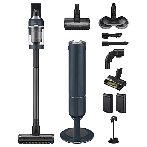 Samsung Bespoke Jet Pro Extra VS20A95973B/WA, Akku-Handstaubsauger Inklusive Clean Station, Kabellos, Beutellos, maximal 210 W, wechselbarer 25.2V Li-Ion Akku, 0.5 Liter, Midnight Blue Samsung Bespoke Jet Pro Extra VS20A95973B/WA, Akku-Handstaubsauger Inklusive Clean Station, Kabellos, Beutellos, maximal 210 W, wechselbarer 25.2V Li-Ion Akku, 0.5 Liter, Midnight Blue von Samsung