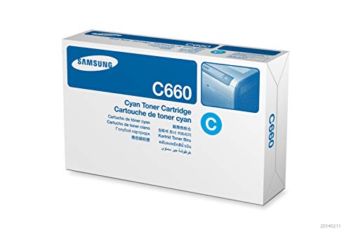 Samsung CLP-C660A Original Toner (Kompatibel mit: CLP-610/CLP-660/CLX-6200/6210/6240 Series) cyan von HP