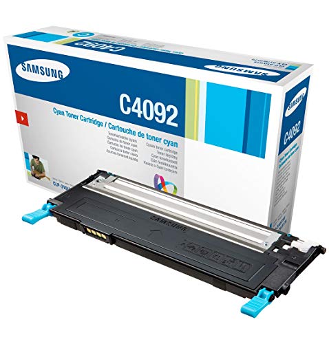 Samsung CLT-C4092S/ELS Original Toner für Laserdrucker CLP 310" Cyan von Samsung