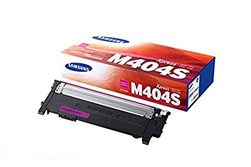 Samsung CLT-M404S Toner, für 1000 Seiten, für Laserdrucker in Magenta (1000 Seiten, Magenta, 1 Stück) von Samsung