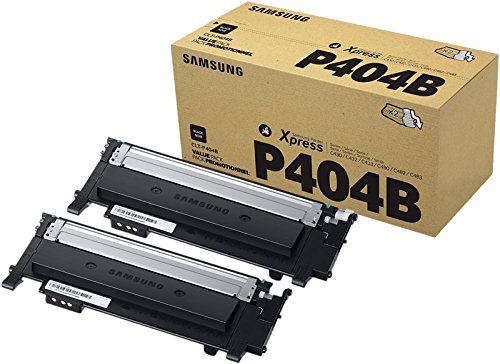 Samsung CLT-P404B SU364A Tonerkassette 2er-Pack Schwarz 3000 Seiten Original Toner 2er-Pack von Samsung