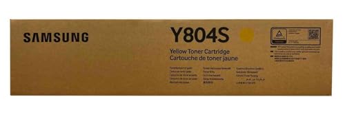 Samsung CLT-Y804S Original Tonerkartusche Gelb 1 Stück – Tonerkartuschen (15.000 Seiten, Gelb, 1 Stück) von Samsung