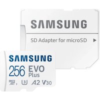 Samsung EVO Plus microSD-Speicherkarte (2024) (inkl. SD Adapter) - 256 GB von Samsung