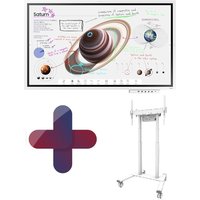 Samsung Flip Pro WM55B Flipchart 138,7 cm 55 Zoll inkl. Neomounts FL55-875WH1 motorisierter Rollwagen & Tray CY-TF65BBC von Samsung