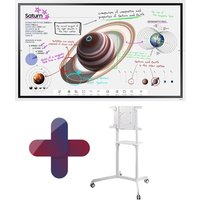 Samsung Flip Pro WM65B Flipchart 165 cm 65 Zoll + Neomounts NS-M1250 Rollwagen rotierbar von Samsung