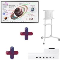 Samsung Flip Pro WM65B Flipchart 165 cm 65 Zoll + Peerless TRVT-FLIP2 mobiler Rollwagen + Samsung Flip Pro Tray CY-TF65B von Samsung