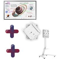 Samsung Flip Pro WM65B Flipchart 165 cm 65 Zoll inkl. Hagor ST SA Flip II 55 Standsystem von Samsung
