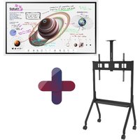Samsung Flip Pro WM65B Flipchart 165 cm 65 Zoll inkl. Peerless-AV Paramount PR565 mobiler Rollwagen von Samsung