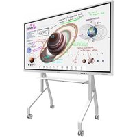 Samsung Flip Pro WM85B Flipchart 215,9 cm 85 Zoll + Neomounts FL50-575WH1 MOVE Go XL Rollwagen von Samsung