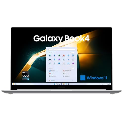 Samsung Galaxy Book4, 15,6 Zoll-Notebook, Windows-Laptop, Intel Core 5, 16 GB RAM, 256 GB, Silver von Samsung