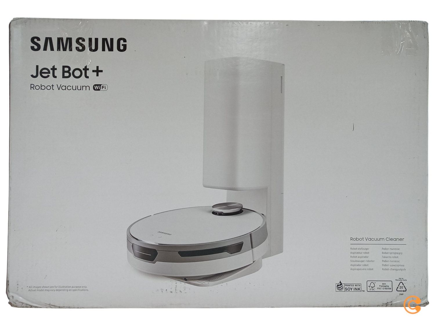 Samsung Jet Bot+Misty White Satin Blue Saugroboter Sauger Sauggerät Defektware D-Ware von Samsung