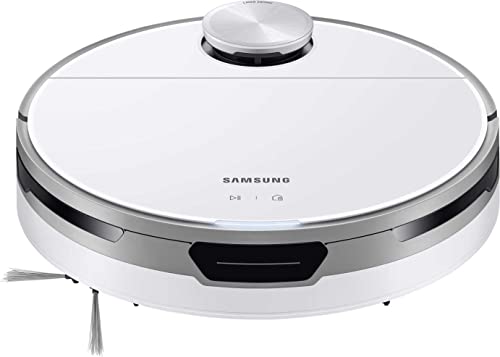 Samsung Jet Bot VR30T80313W/WA Saugroboter, 5 W Saugleistung, 0,4 ℓ, LIDAR Sensor, Smart Control, Digital Inverter Motor, Misty White, Beutellos von Samsung