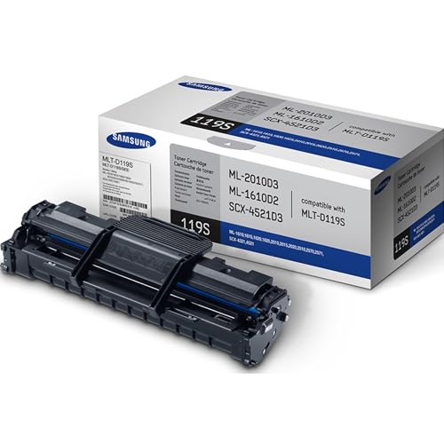 Samsung MLT-D119S Tonerkartusche schwarz für ML-1610, ML-2010, ML-2510, ML-2570, ML-2571N, SCX-4521F, SCX-4521FG von Samsung