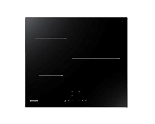 Samsung NZ63T3706A1/UR Induktionskochfeld, 3 Kochplatten, Touch-Steuerung, 9 Stufen + Boost, 7,2 kW, 590 x 60 x 520 mm von Samsung