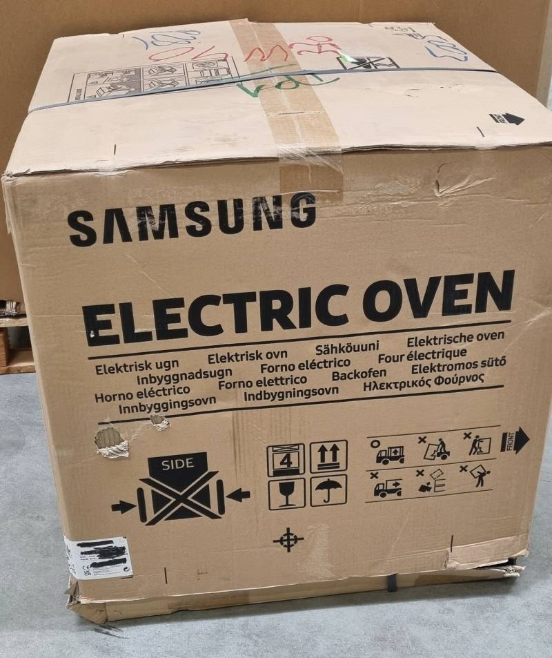Samsung Nv66 M3571 Bs/Eg Backofen Dual Cook Edelstahl Pyrolyse Eek: A B-Ware von Samsung