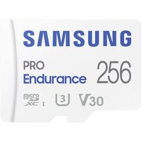 Samsung PRO Endurance microSDXC-Karte 256GB Class 10, UHS-Class 3, v30 Video Speed Class 4K-Videount Samsung PRO Endurance microSDXC-Karte 256GB Class 10, UHS-Class 3, v30 Video Speed Class 4K-Videount von Samsung