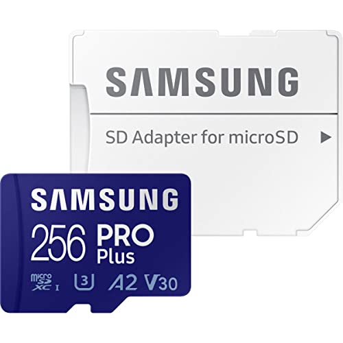 Samsung PRO Plus R160 W120 microSDXC 256GB Kit Samsung PRO Plus R160 W120 microSDXC 256GB Kit von SAMSUNG