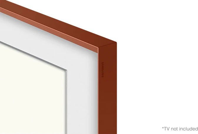 Samsung Rahmen 65 Frame Rahmen Abgeschrägt Terracotta (2021)" von Samsung