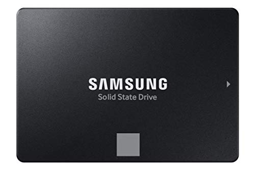 Samsung 870 EVO SATA III 2,5 Zoll SSD, 2 TB, 560 MB/s Lesen, 530 MB/s Schreiben, Interne SSD, Festplatte für schnelle Datenübertragung, MZ-77E2T0B/EU von Samsung