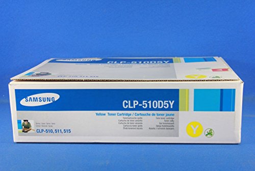 Samsung Toner CLP-510D5Y, gelb, 5000 Seiten von Samsung