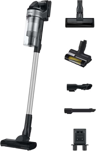 Samsung Jet 65 PetPRO Akku-Staubsauger, 150 W, Inkl. Tierhaarbürste Pet Tool und weiterem Zubehör, Silver, VS15A60BGR5/WD von Samsung