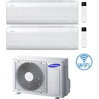 Samsung Windfree Elite S2 R32 Wifi Dual Split Inverter Klimaanlage 7000 + 12000 BTU mit E.U. AJ040TXJ2KG/EU NEU 2025 Klasse A+++/A++ von Samsung